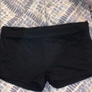 BLack bathing suit bottoms